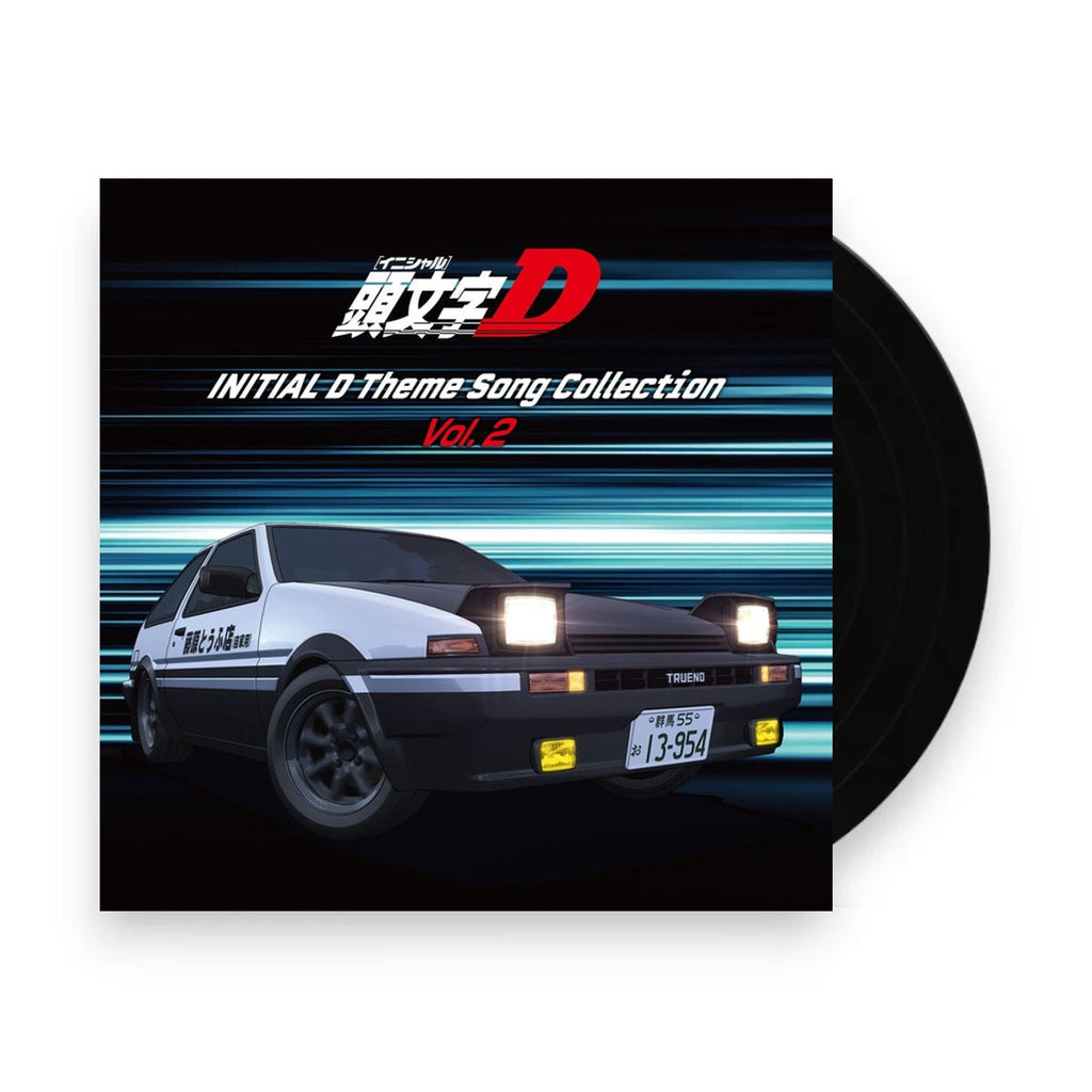 Initial D - Theme Songs Collection,  Vol. 2 (LP Vinyl) Vinyl Record