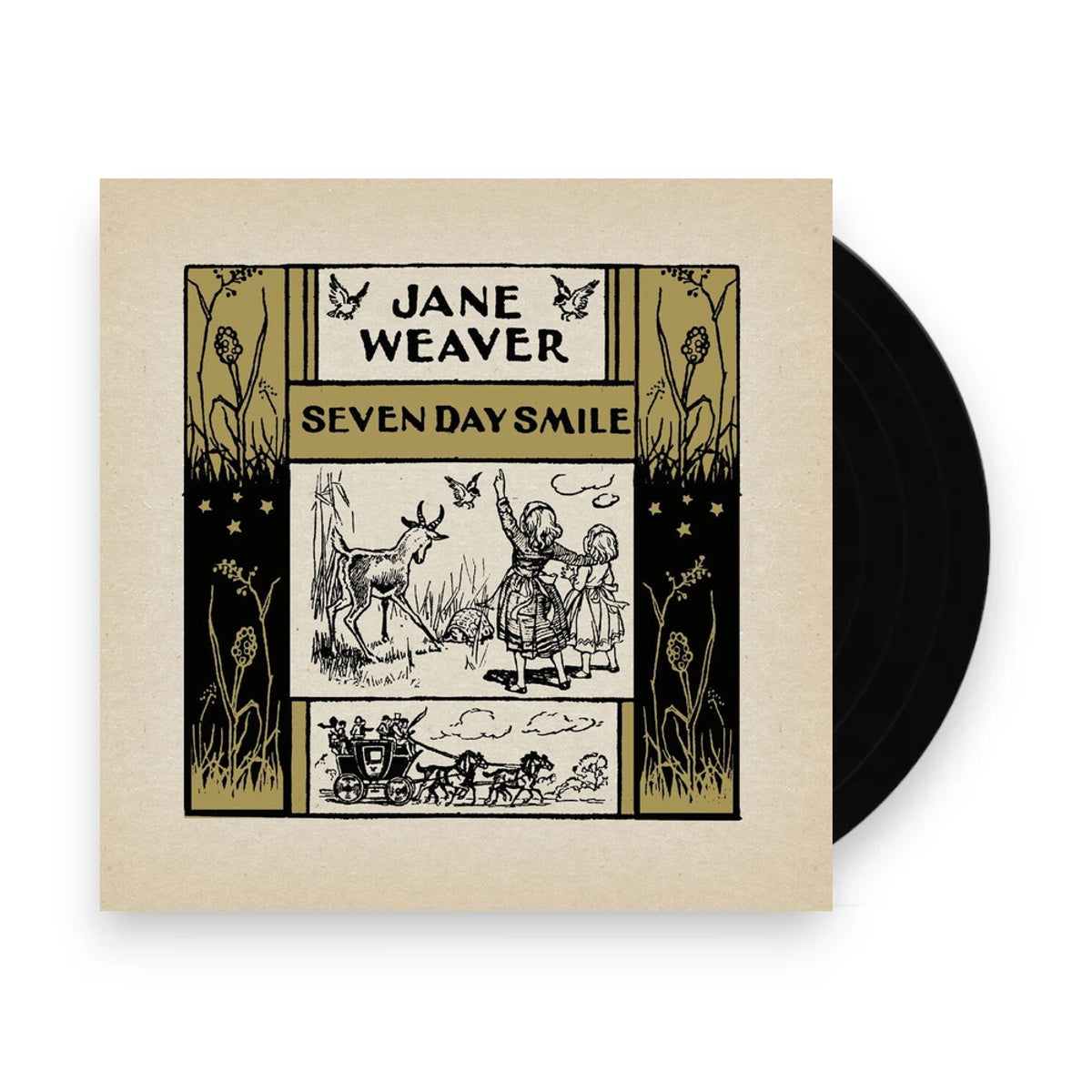 Jane Weaver – Seven Day Smile (Gold LP Vinyl) Vinyl Record