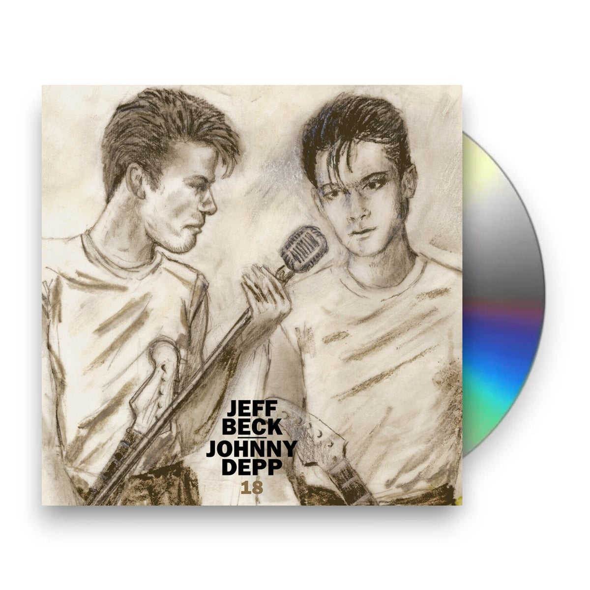 Jeff Beck and Johnny Depp – 18 Music CD