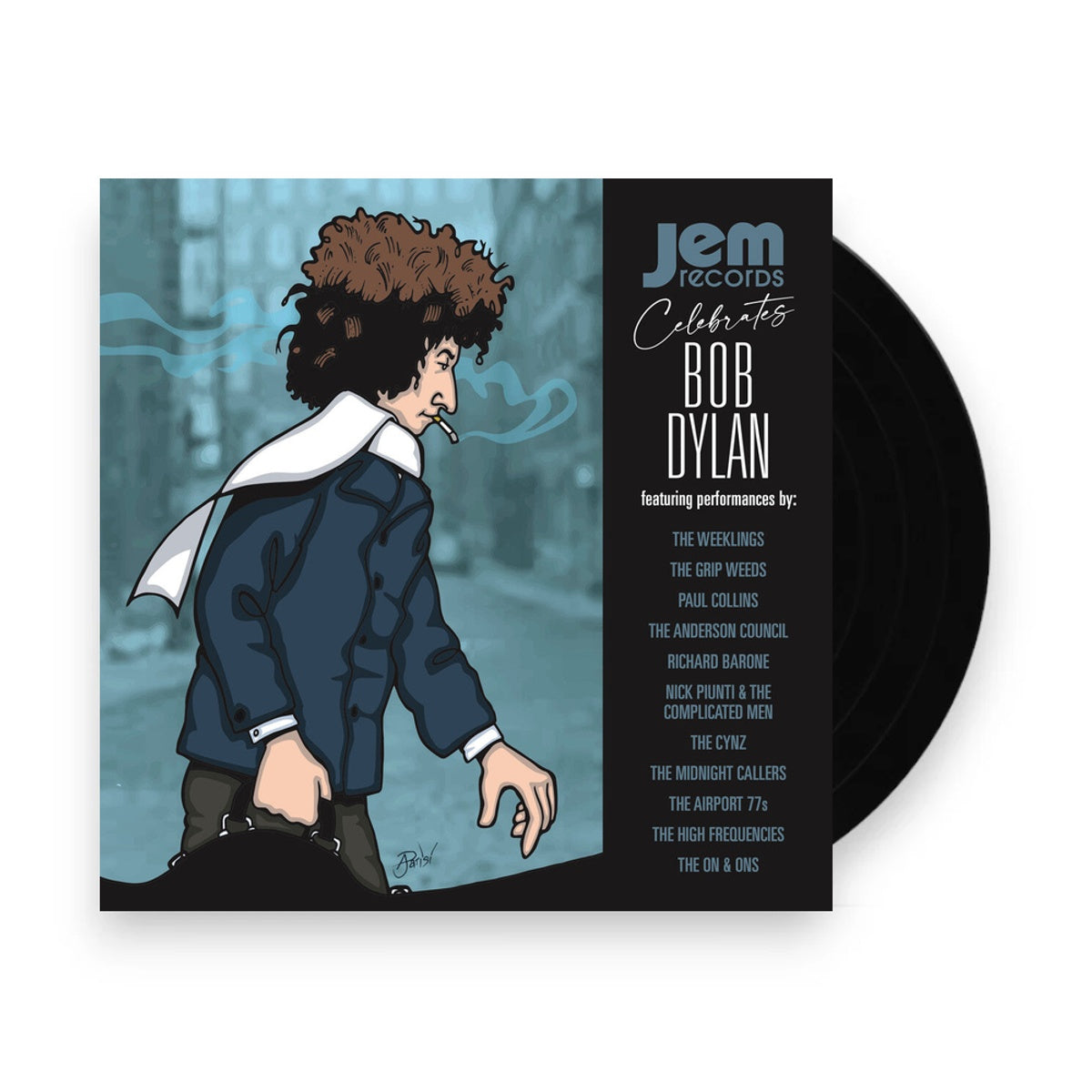 Jem Records Celebrates Bob Dylan (LP Vinyl) Vinyl Record