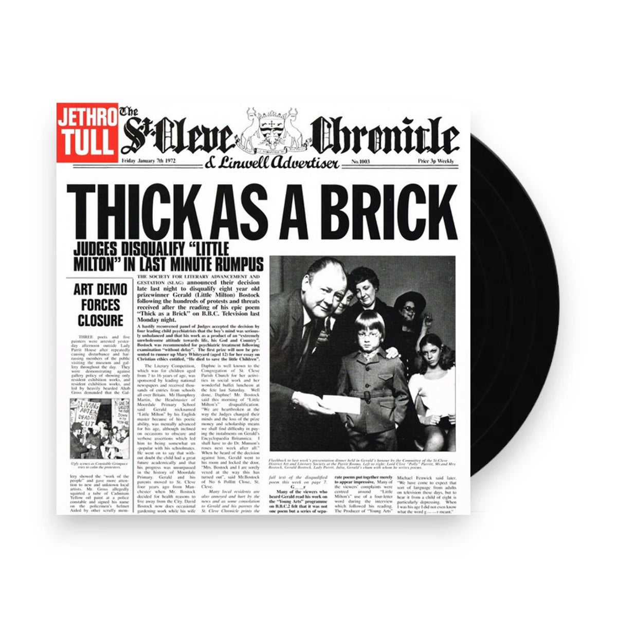 Jethro Tull – Thick As A Brick (LP Vinyl) Vinyl Record