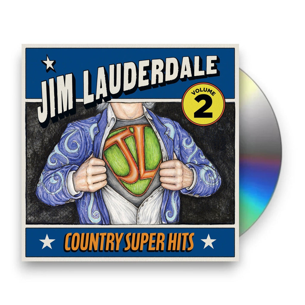 Jim Lauderdale – Country Super Hits, Volume 2 Music CD