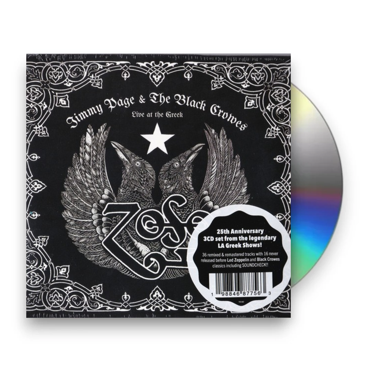 Jimmy Page & The Black Crowes – Live at the Greek (3-CD)