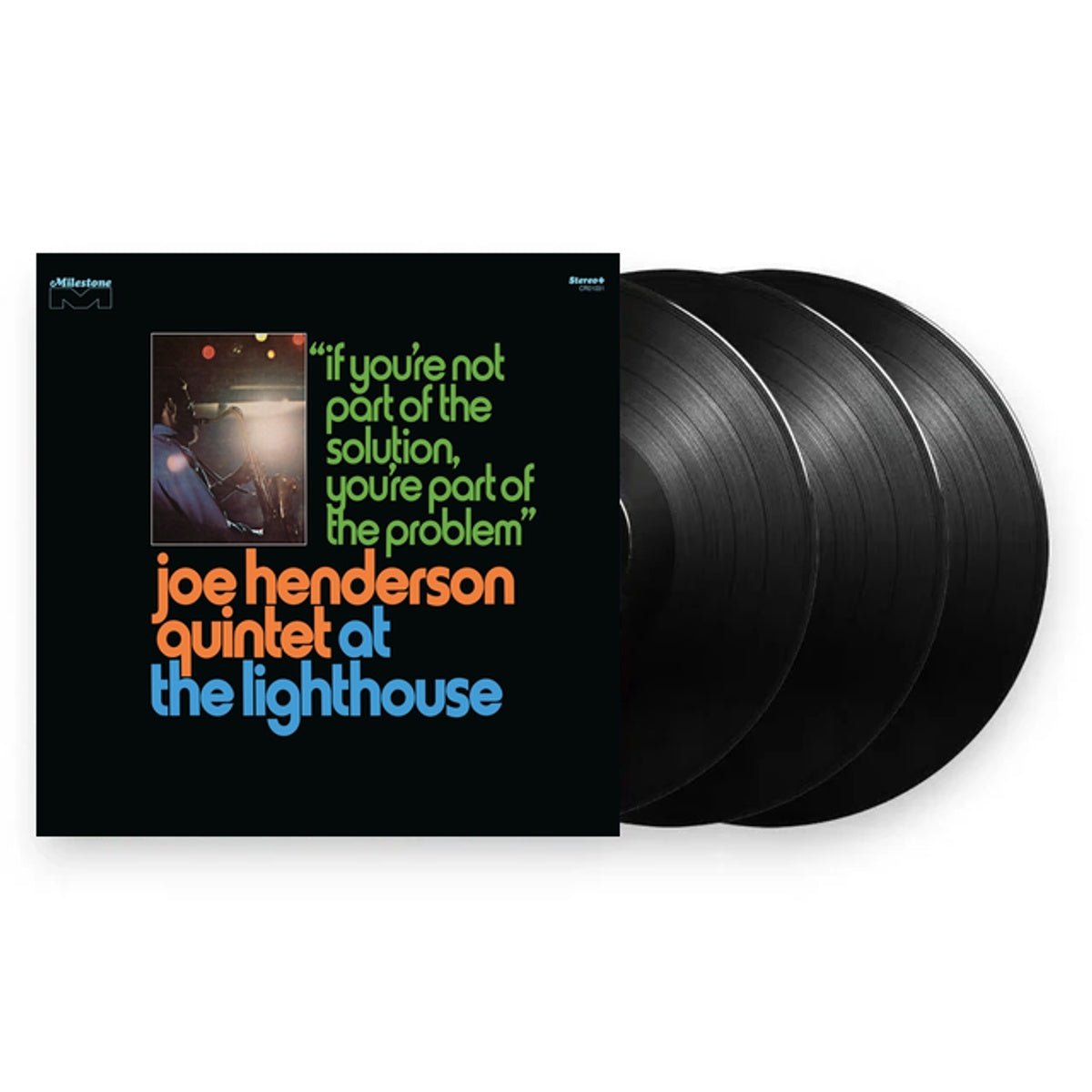 Joe Henderson Quintet – At The Lighthouse: If You're Not Part Of The Solution, You're Part Of The Problem (3-LP Vinyl) Vinyl Record