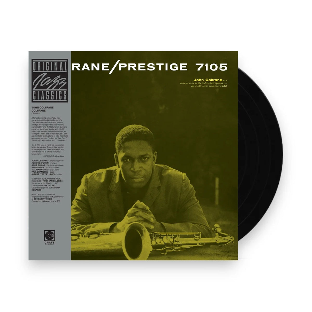 John Coltrane – Original Jazz Classics (LP Vinyl) Vinyl Record