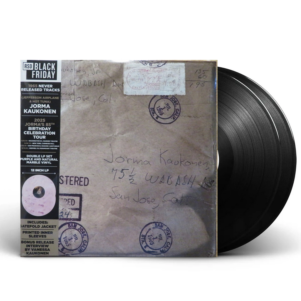 Jorma Kaukonen – Wabash Avenue: 1965 Never Released Tracks (2-LP Vinyl) Vinyl Record