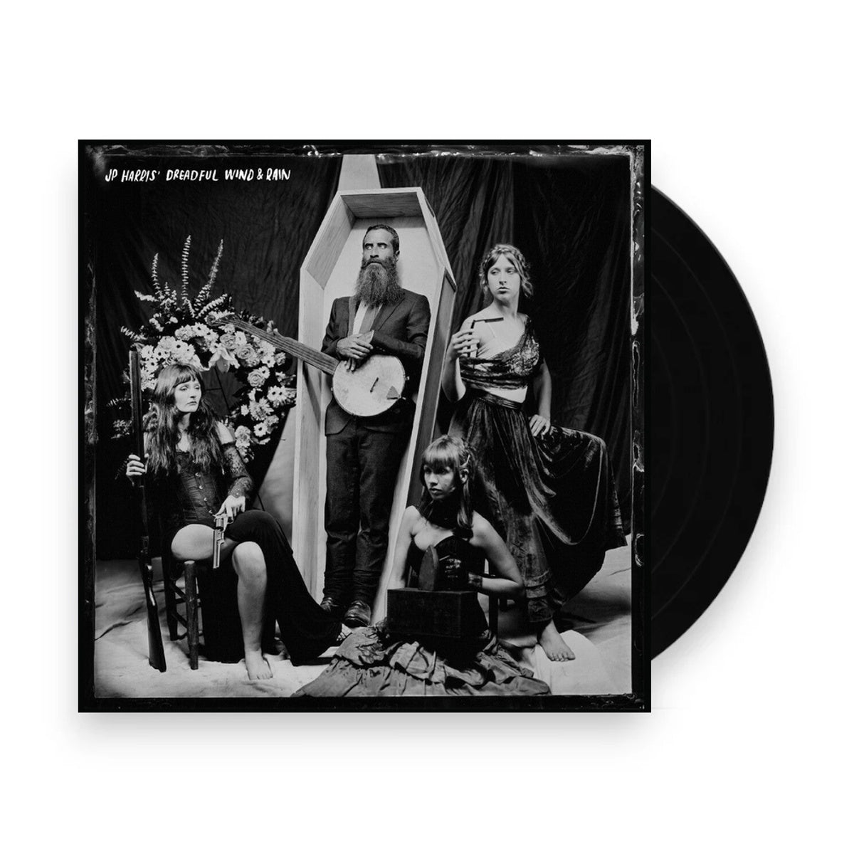 JP Harris – Shaving A Dead Man (Clear Smoke LP Vinyl) Vinyl Record