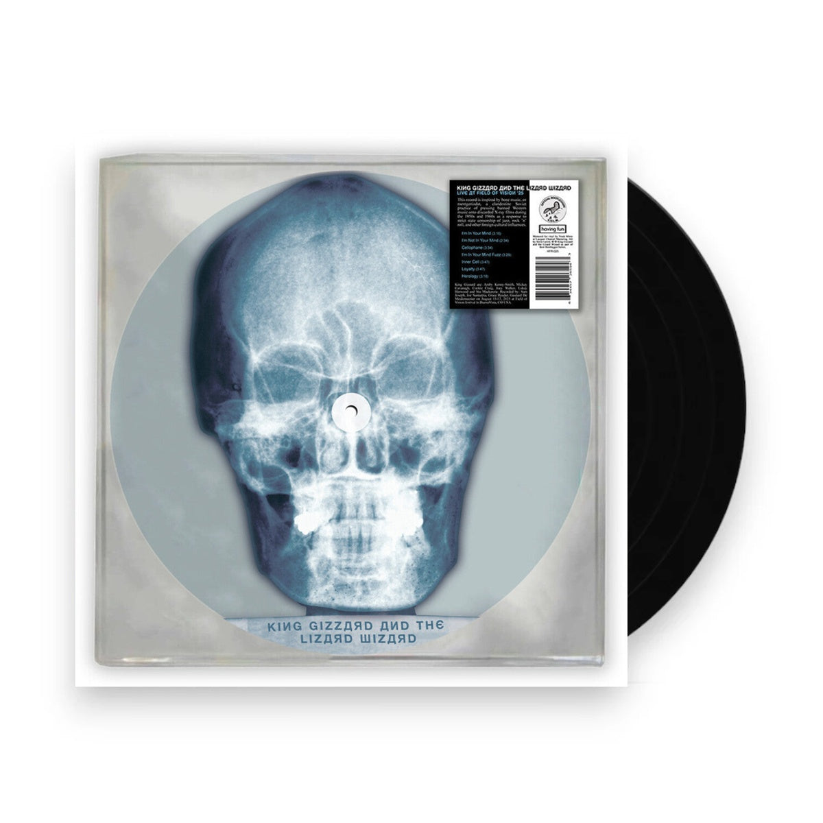 King Gizzard & Lizard Wizard – Skull X-Ray (LP Vinyl) Vinyl Record