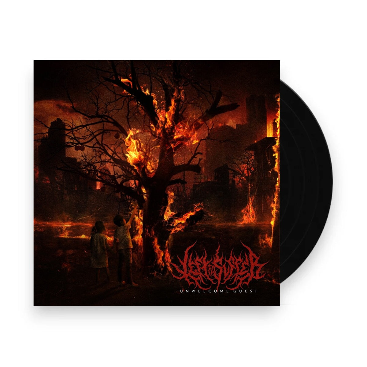 Left to Suffer – Unwelcome Guest (Orange LP Vinyl) Vinyl Record