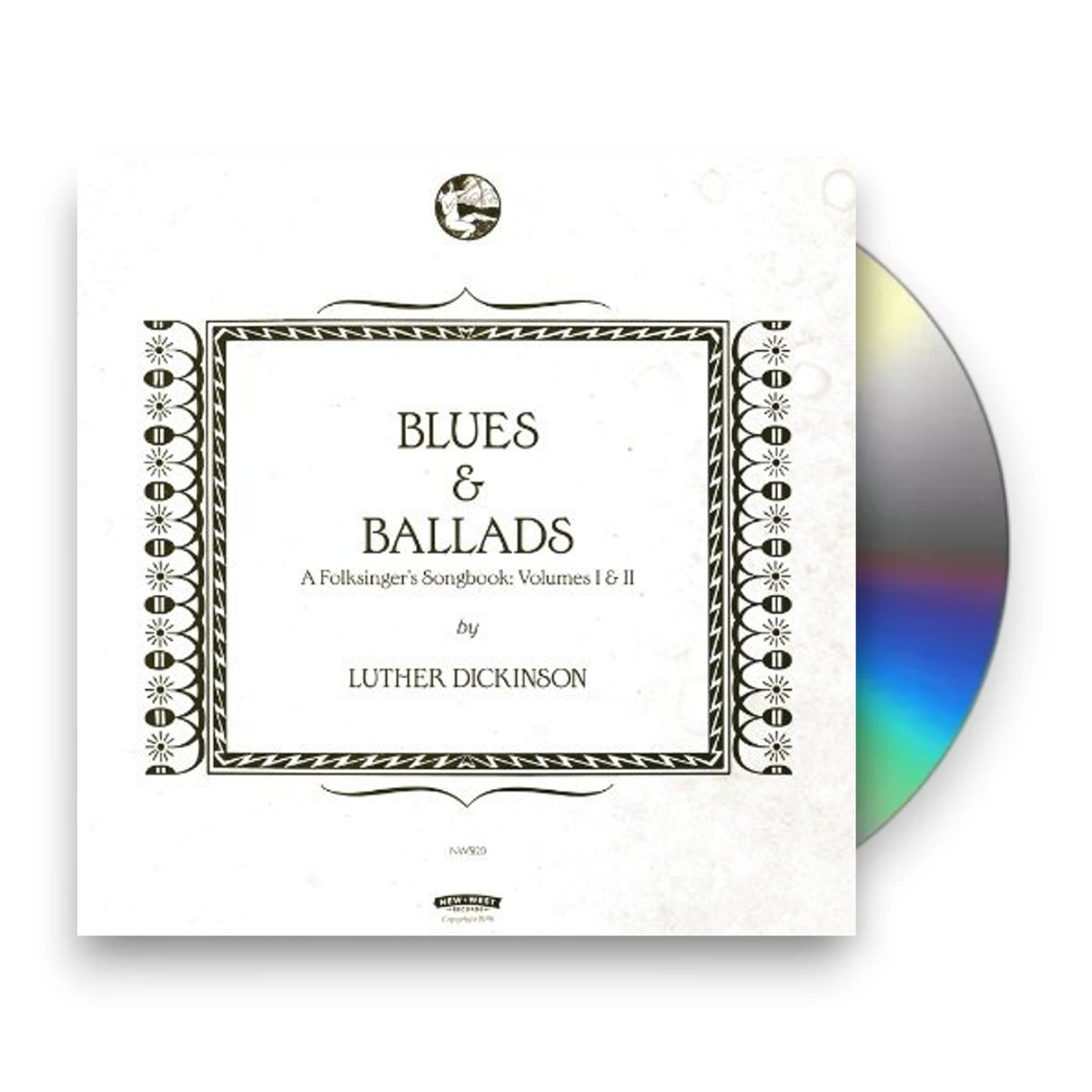 Luther Dickinson – Blues & Ballads (A Folksinger's Songbook) Volumes I & II Music CD