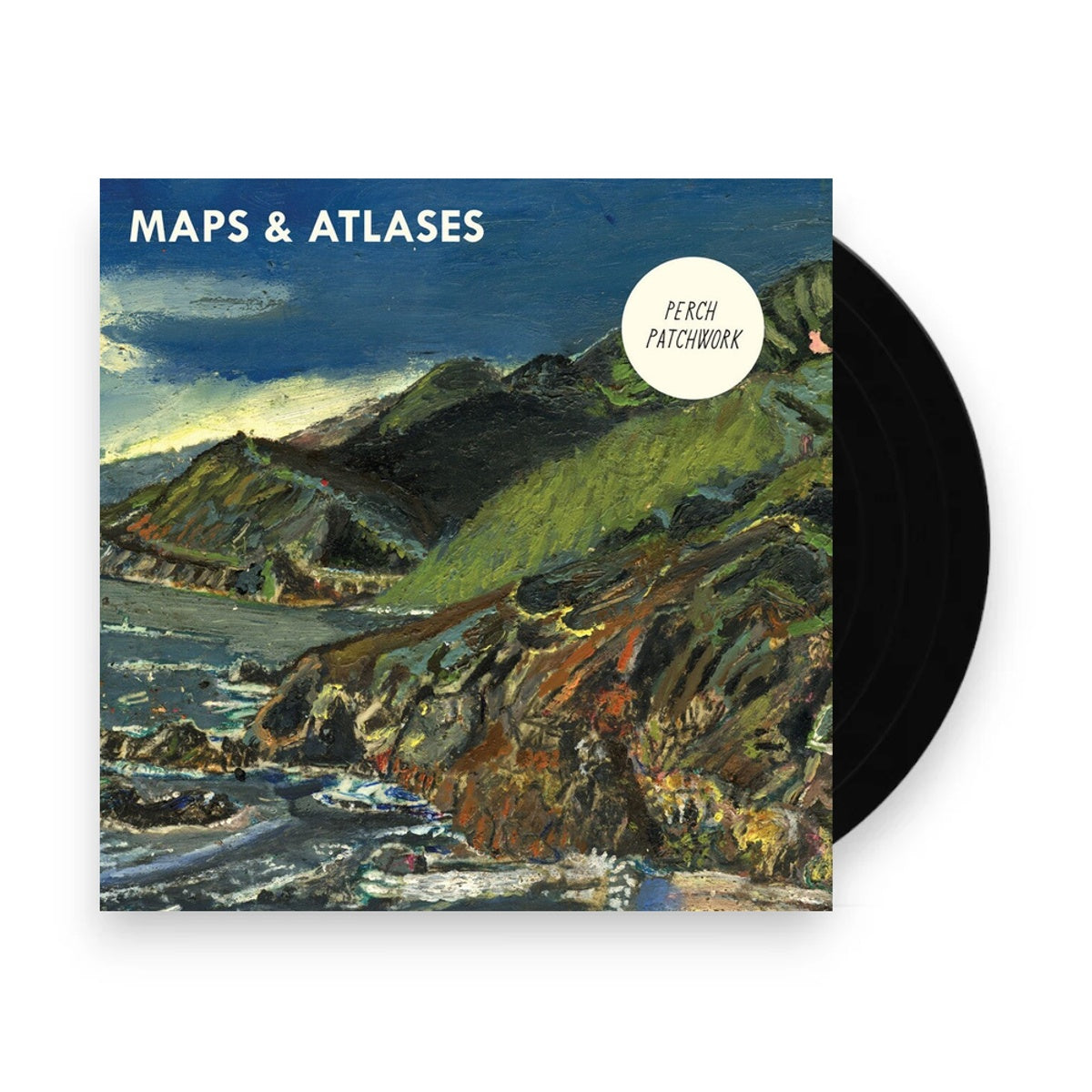 Maps & Atlases – Perch Patchwork (Green Eco-Mix LP Vinyl) Vinyl Record
