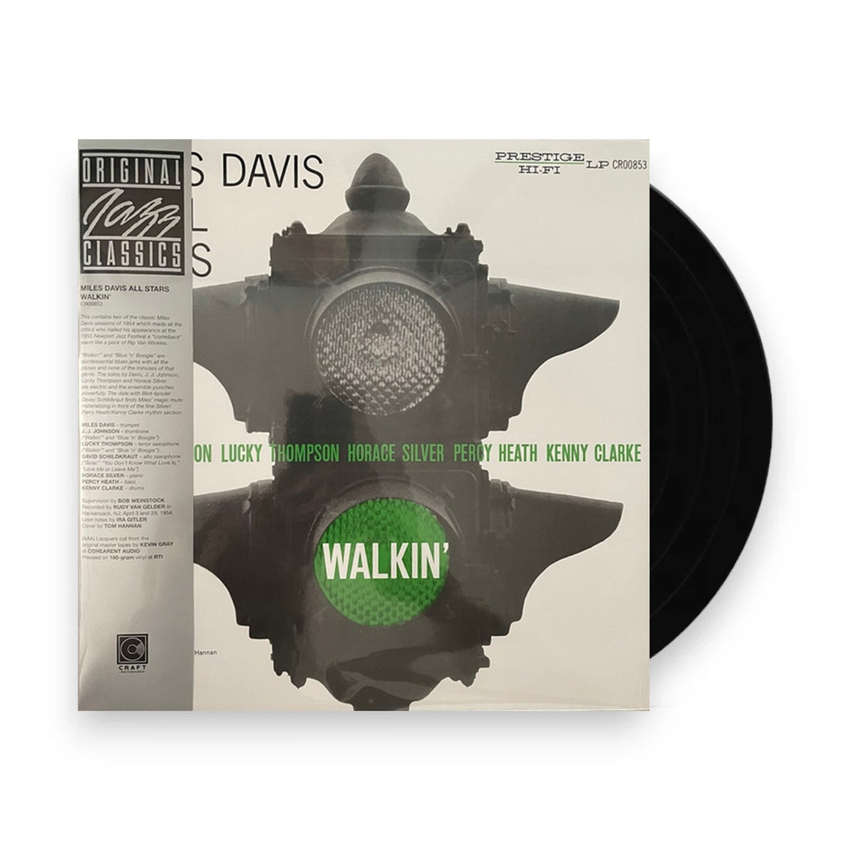 Miles Davis All Stars – Walkin' (LP Vinyl) Vinyl Record