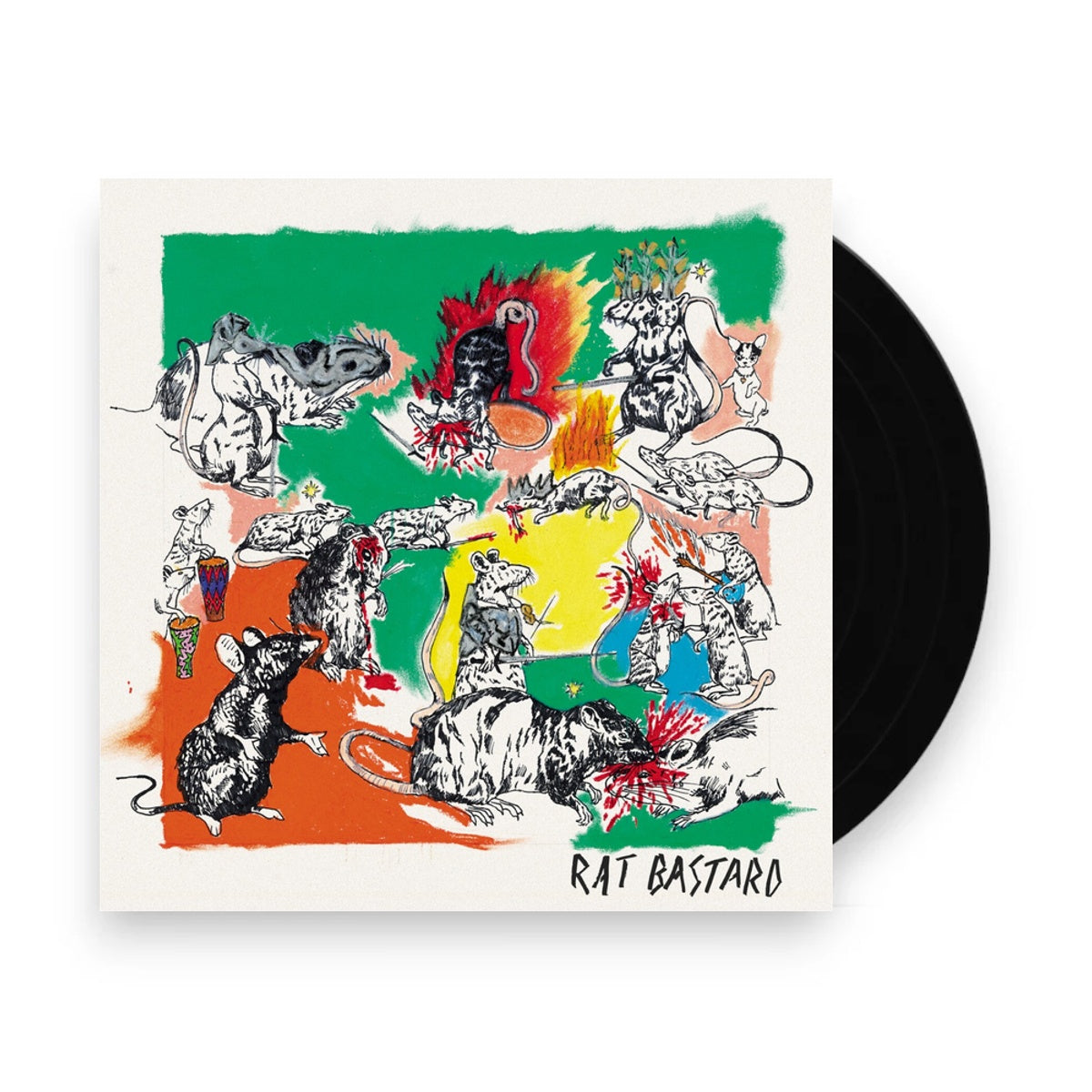 Mock Media – Rat Bastard (LP Vinyl) Vinyl Record