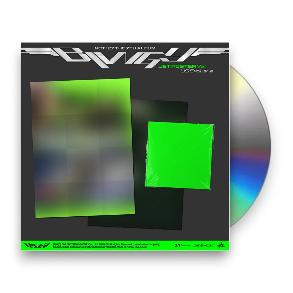 NCT 127 – 7th Album Blingy (Jet Poster Ver. CD) Music CD