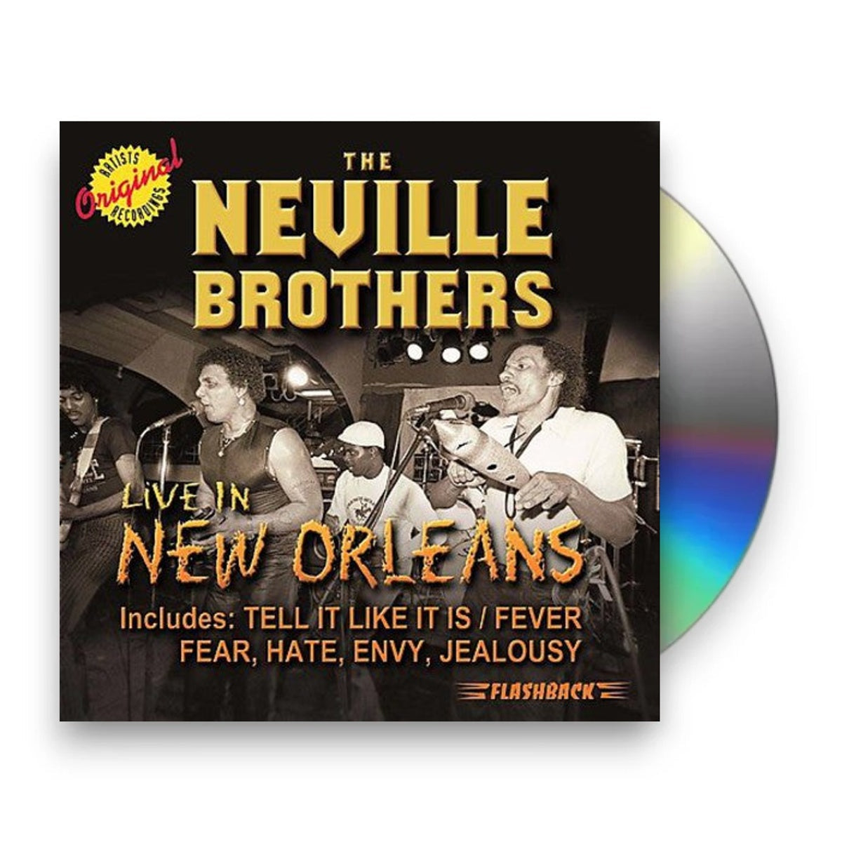 Neville Brothers – Live in New Orleans Music CD