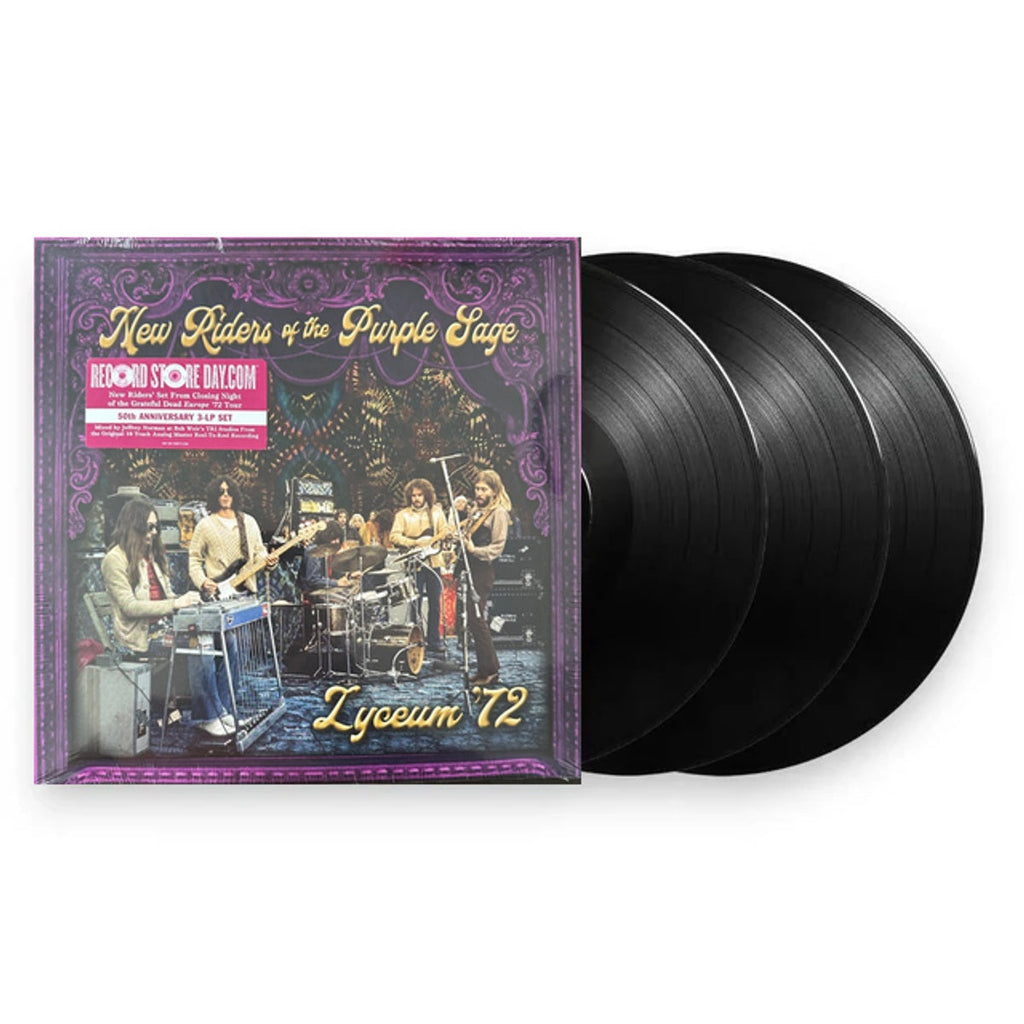 New Riders Of The Purple Sage – Lyceum '72 (3-LP Vinyl) Vinyl Record