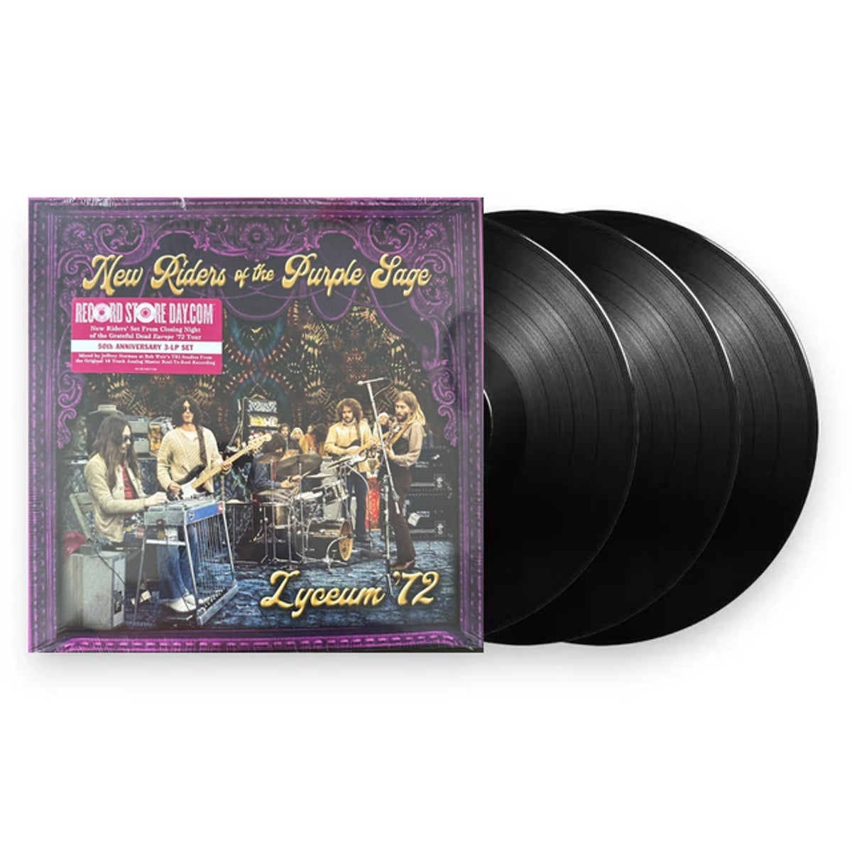 New Riders Of The Purple Sage – Lyceum '72 (3-LP Vinyl) Vinyl Record
