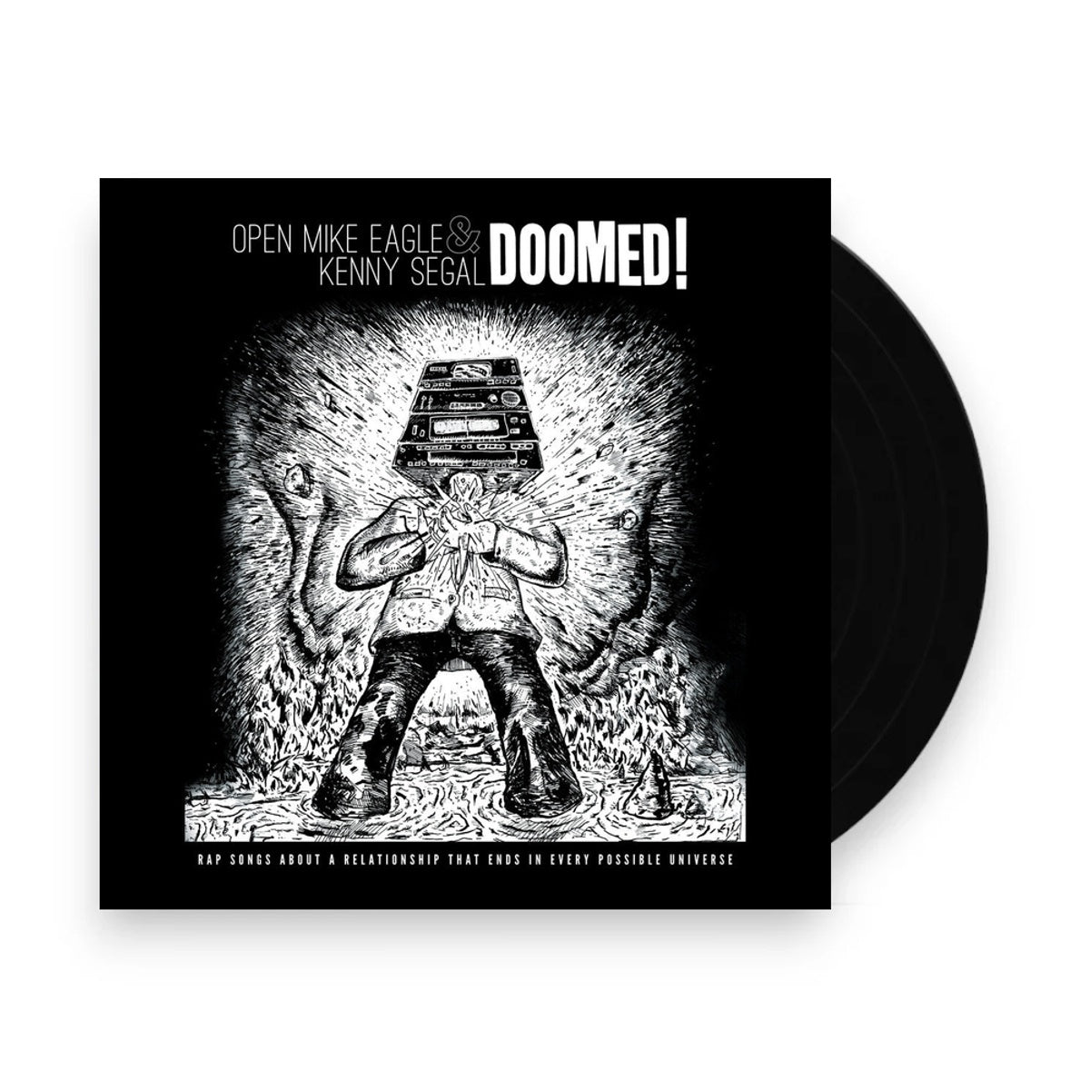 Open Mike Eagle and Kenny Segal – Doomed! (LP Vinyl) Vinyl Record