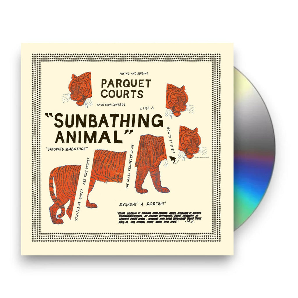Parquet Courts – Sunbathing Animal Music CD