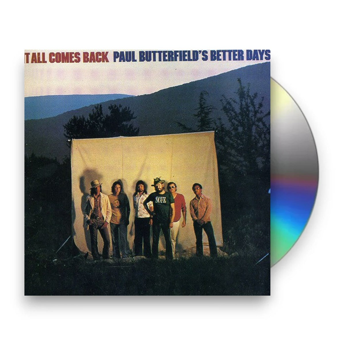 Paul Butterfield's Better Days – It All Comes Back Music CD