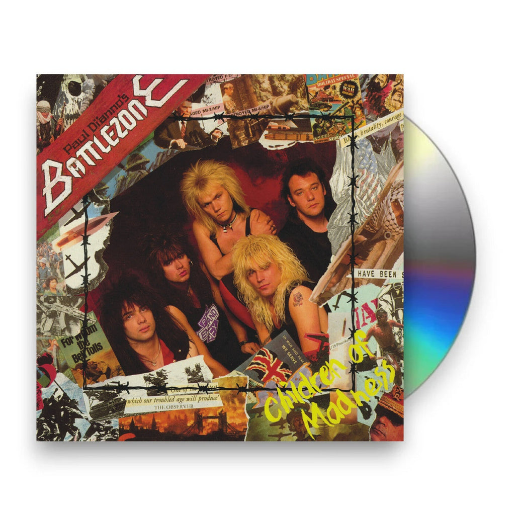 Paul Di'anno Battlezone – Children Of Madness (Digipak CD) Music CD