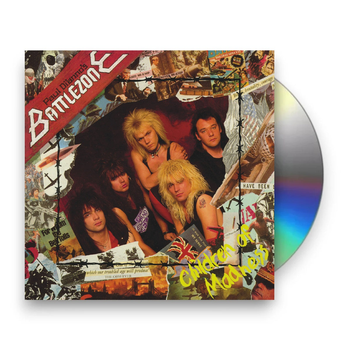 Paul Di'anno Battlezone – Children Of Madness (Digipak CD) Music CD