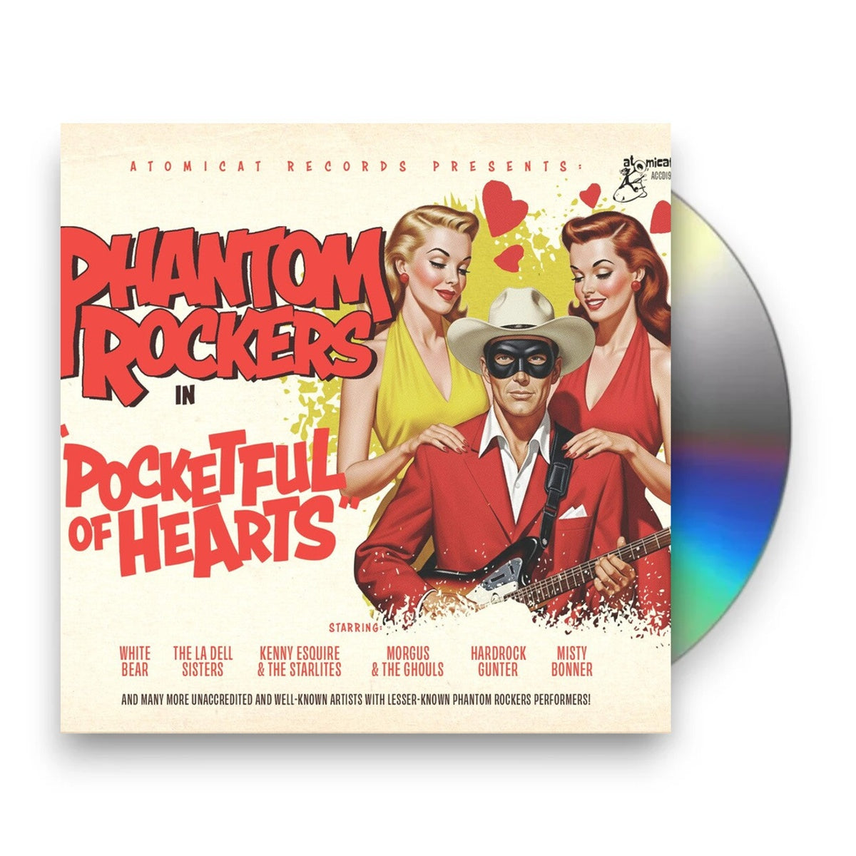 Phantom Rockers - Pocketful Of Hearts Music CD