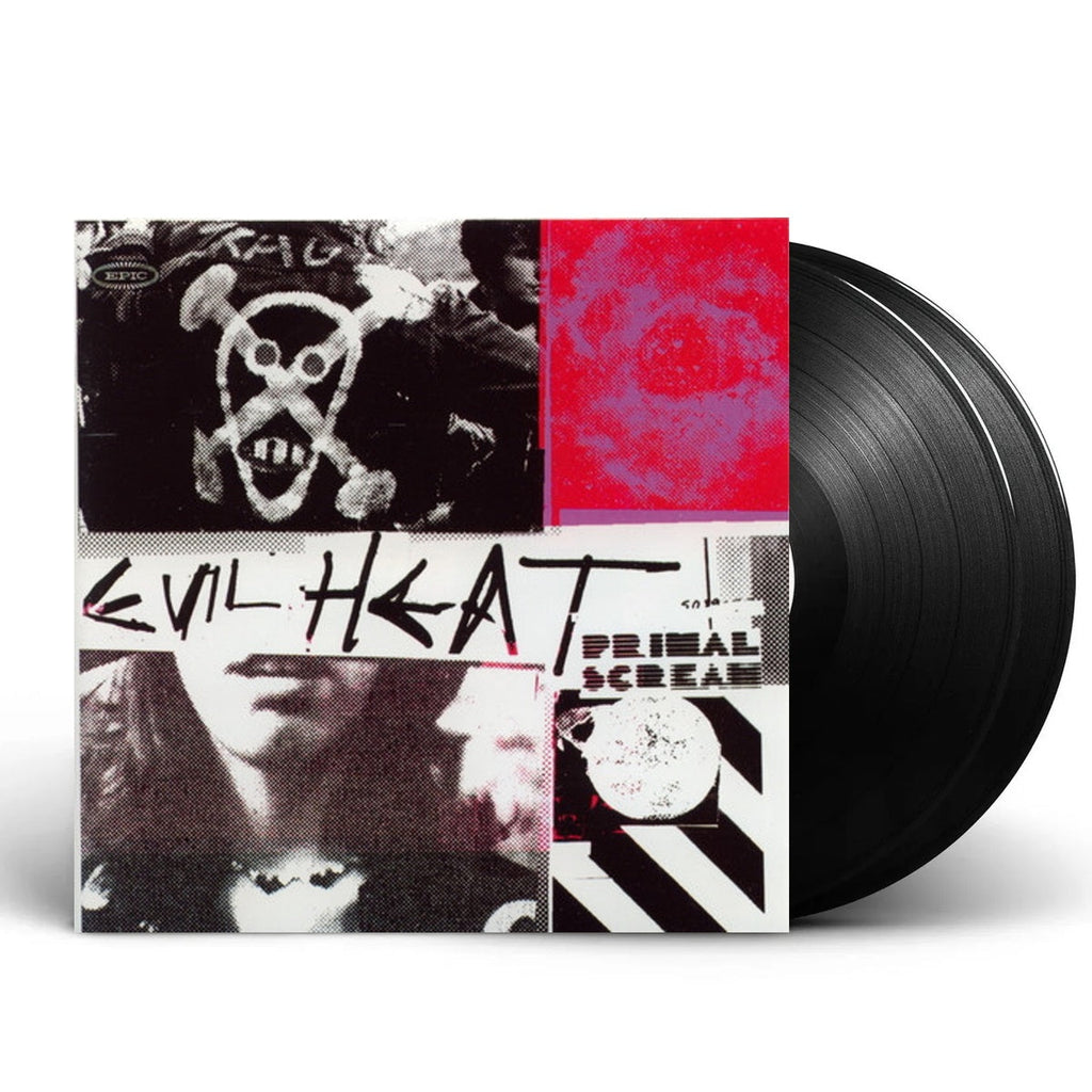 Primal Scream – Evil Heat (2-LP Vinyl + DVD) Vinyl Record