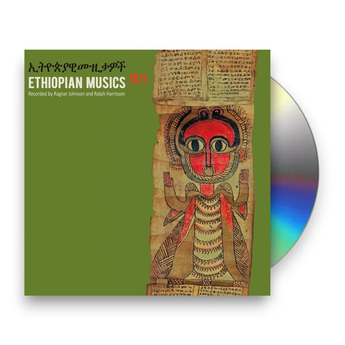 Ragnar Johnson / Ralph Harrisson – Ethiopian Musics, 1971 Music CD