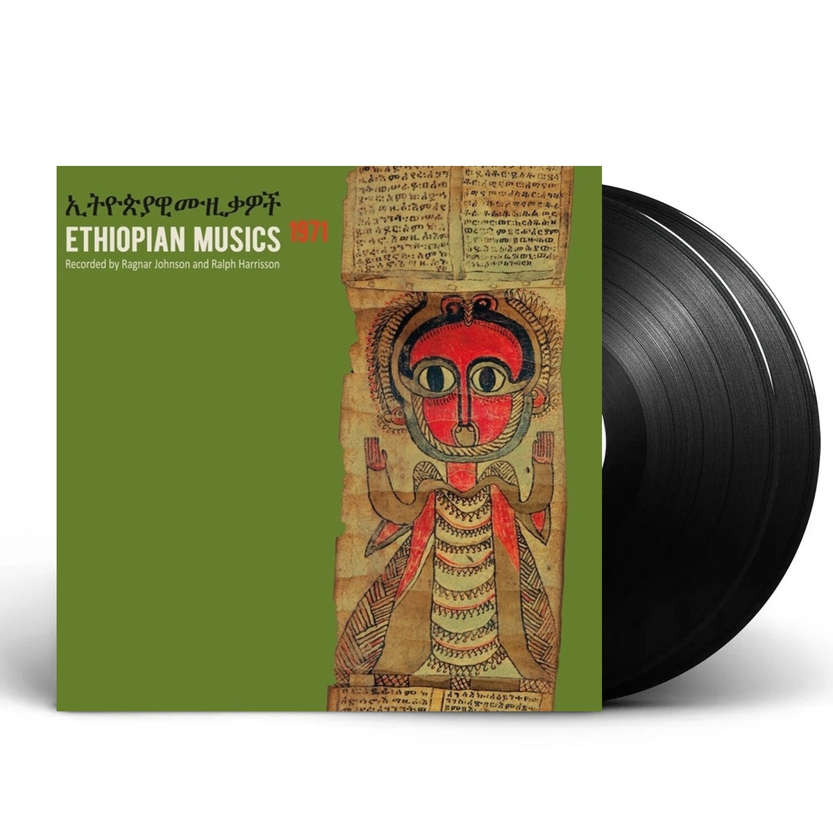 Ragnar Johnson / Ralph Harrisson – Ethiopian Musics, 1971 (2-LP Vinyl) Vinyl Record