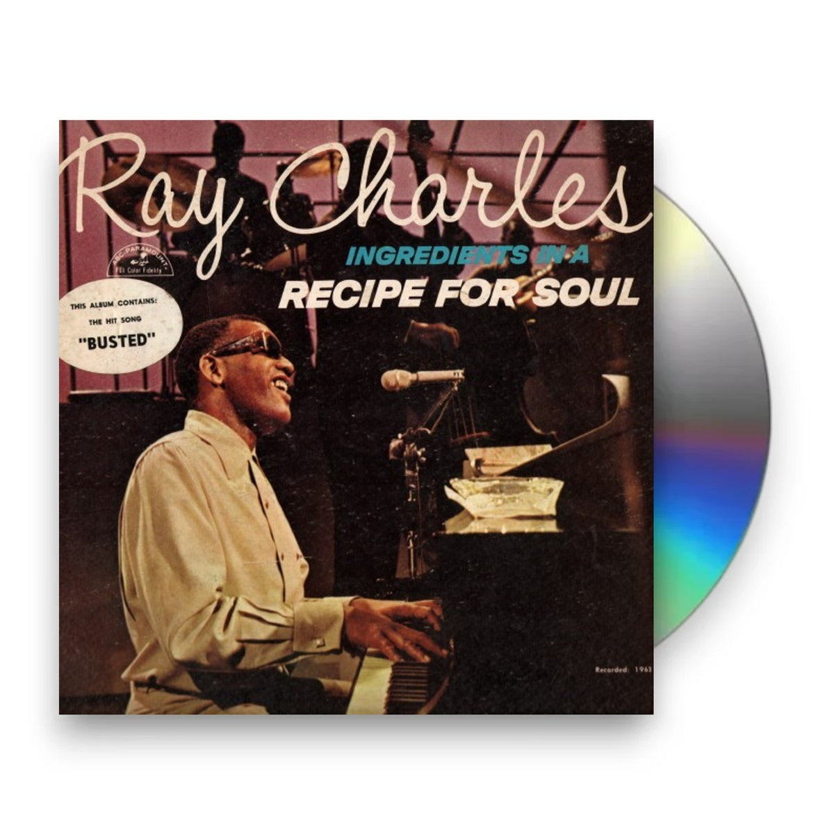 Ray Charles – Ingredients In A Recipe For Soul Music CD