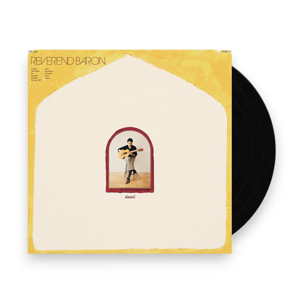 Reverend Baron – Daniel (Maroon W/ Black Swirl LP Vinyl) Vinyl Record