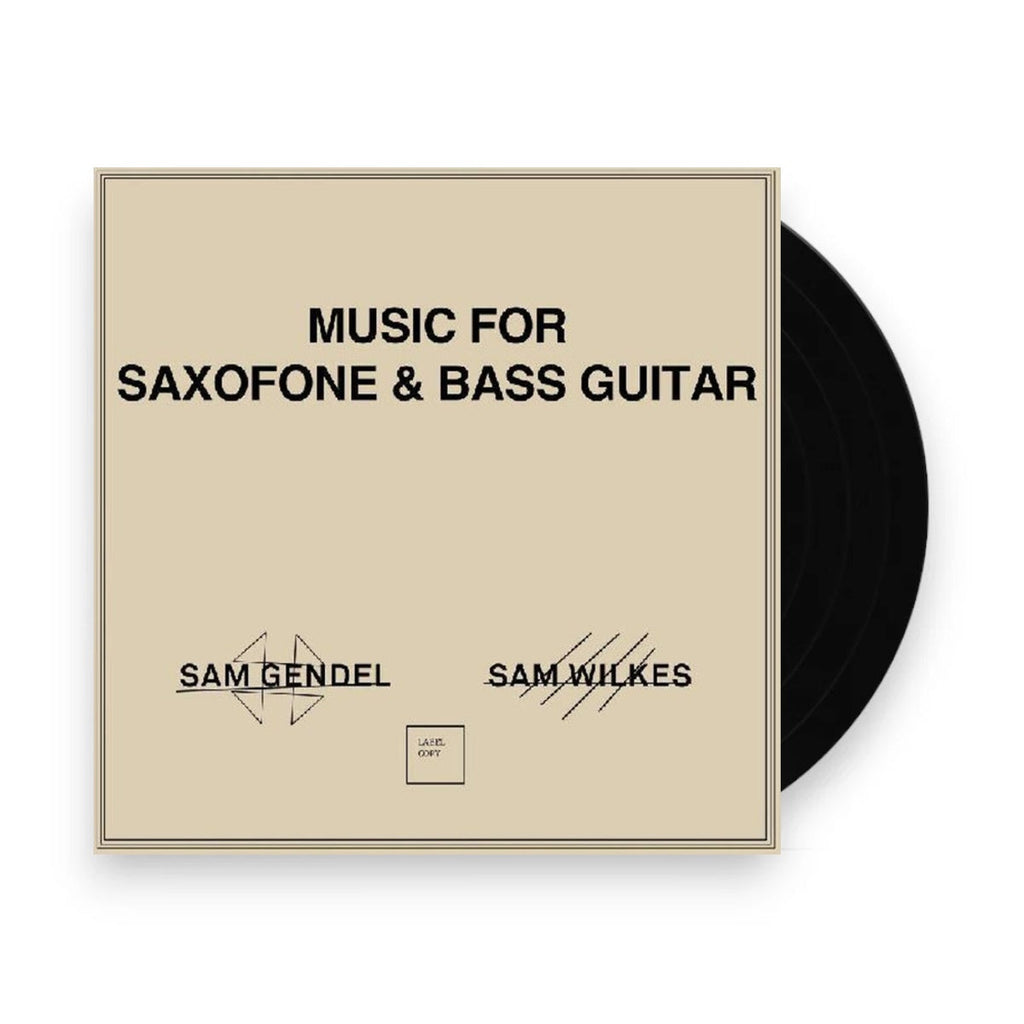 Sam Gendel – Music For Saxofone & Bass Guitar (LP Vinyl) Vinyl Record