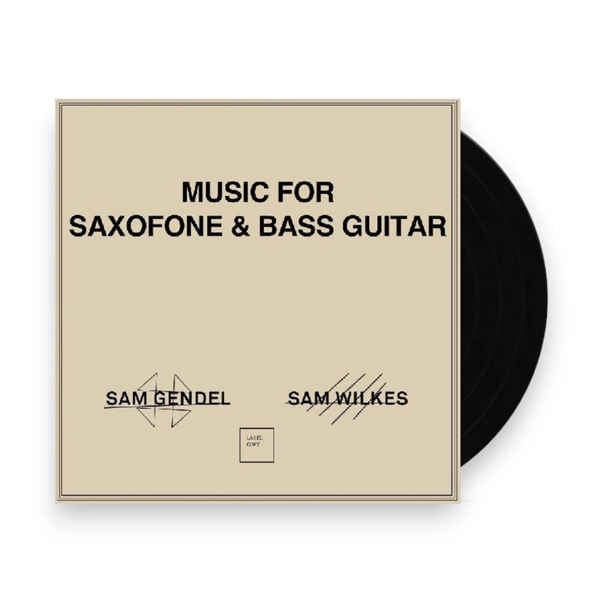 Sam Gendel – Music For Saxofone & Bass Guitar (LP Vinyl) Vinyl Record