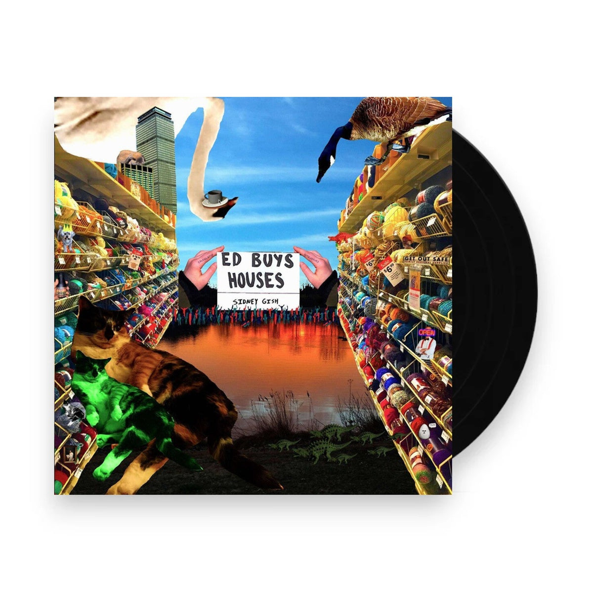 Sidney Gish – Ed Buys Houses (Colored LP Vinyl) Vinyl Record