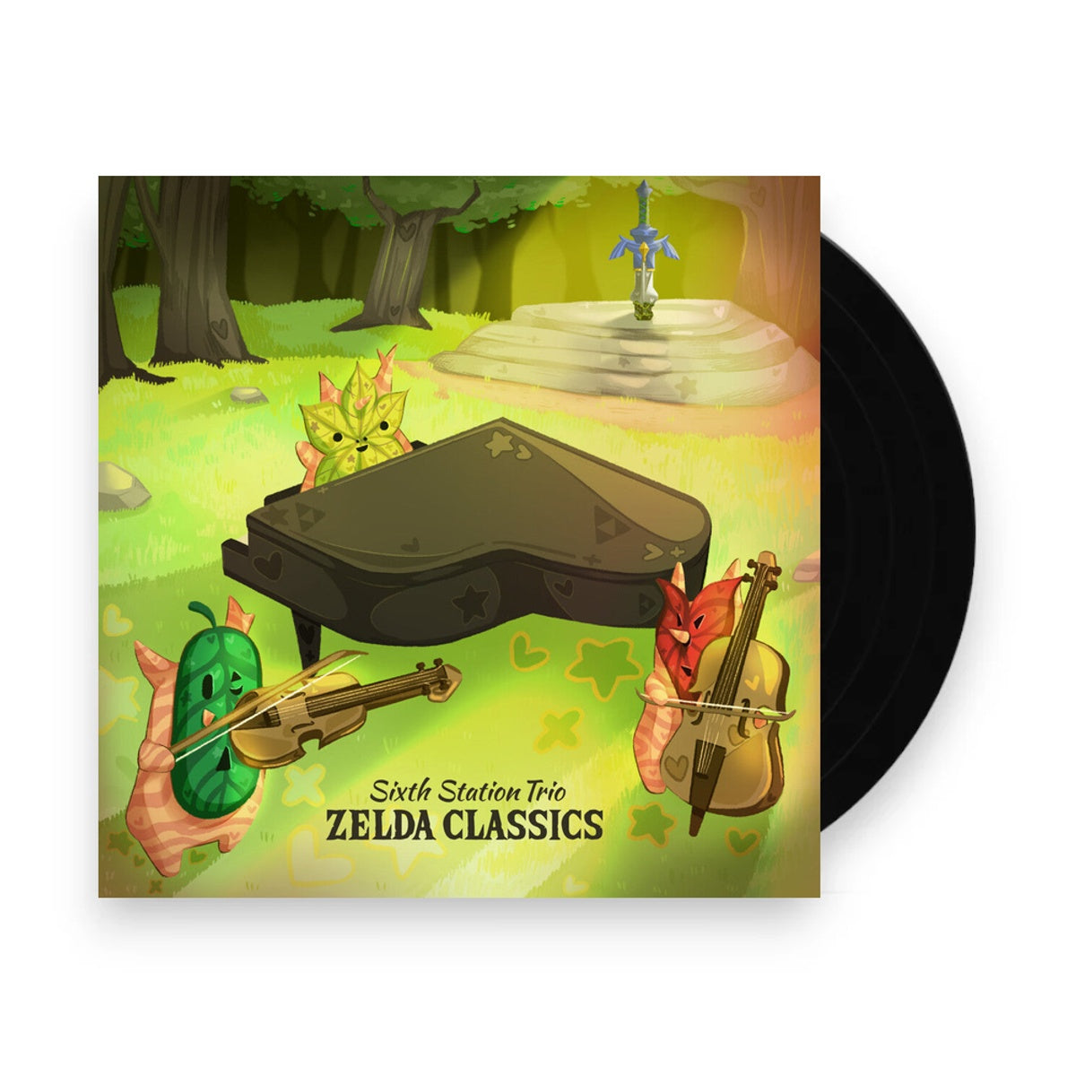 Sixth Station Trio - Zelda Classics (Green LP Vinyl) Vinyl Record