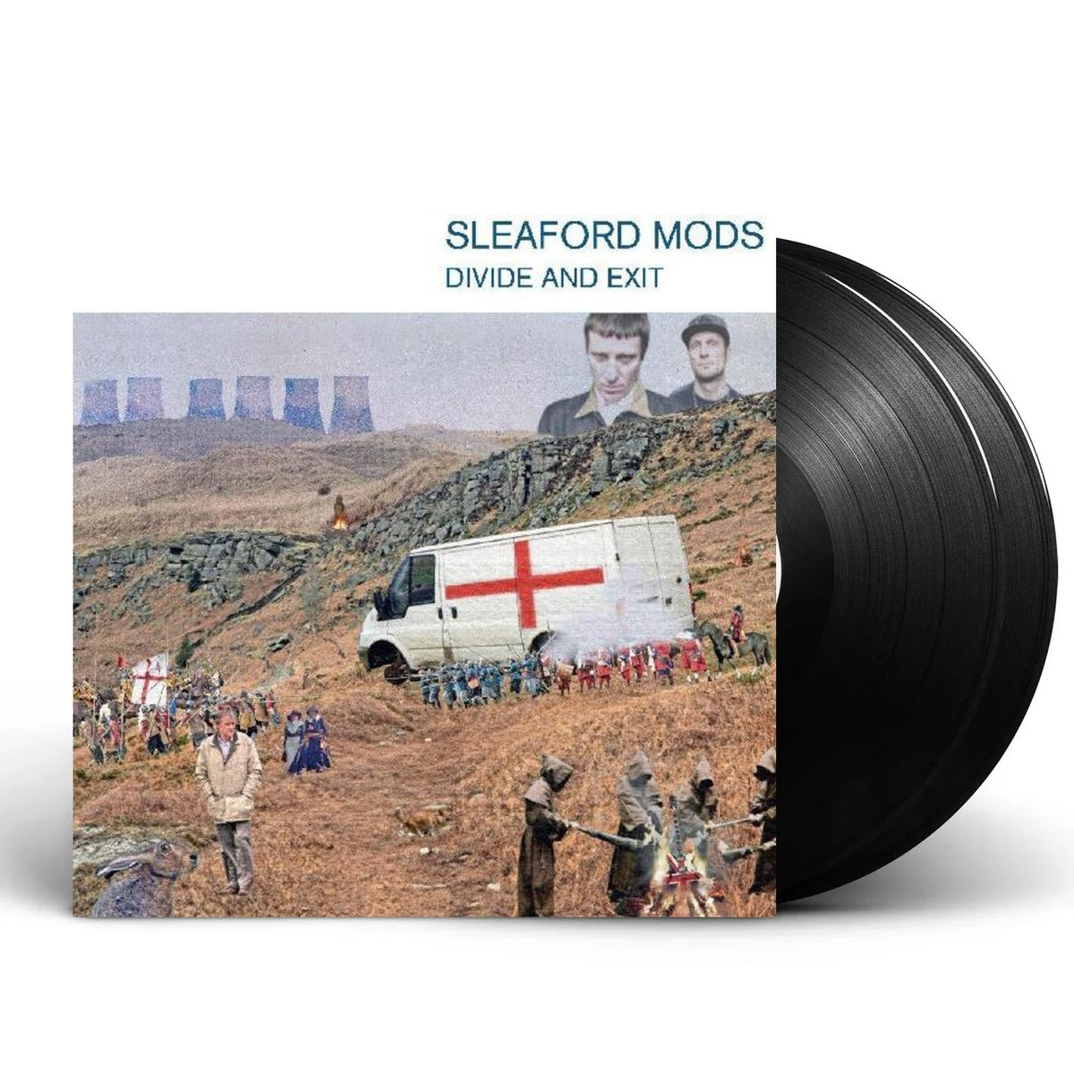 Sleaford Mods – Divide And Exit (2-LP Red Vinyl) Vinyl Record