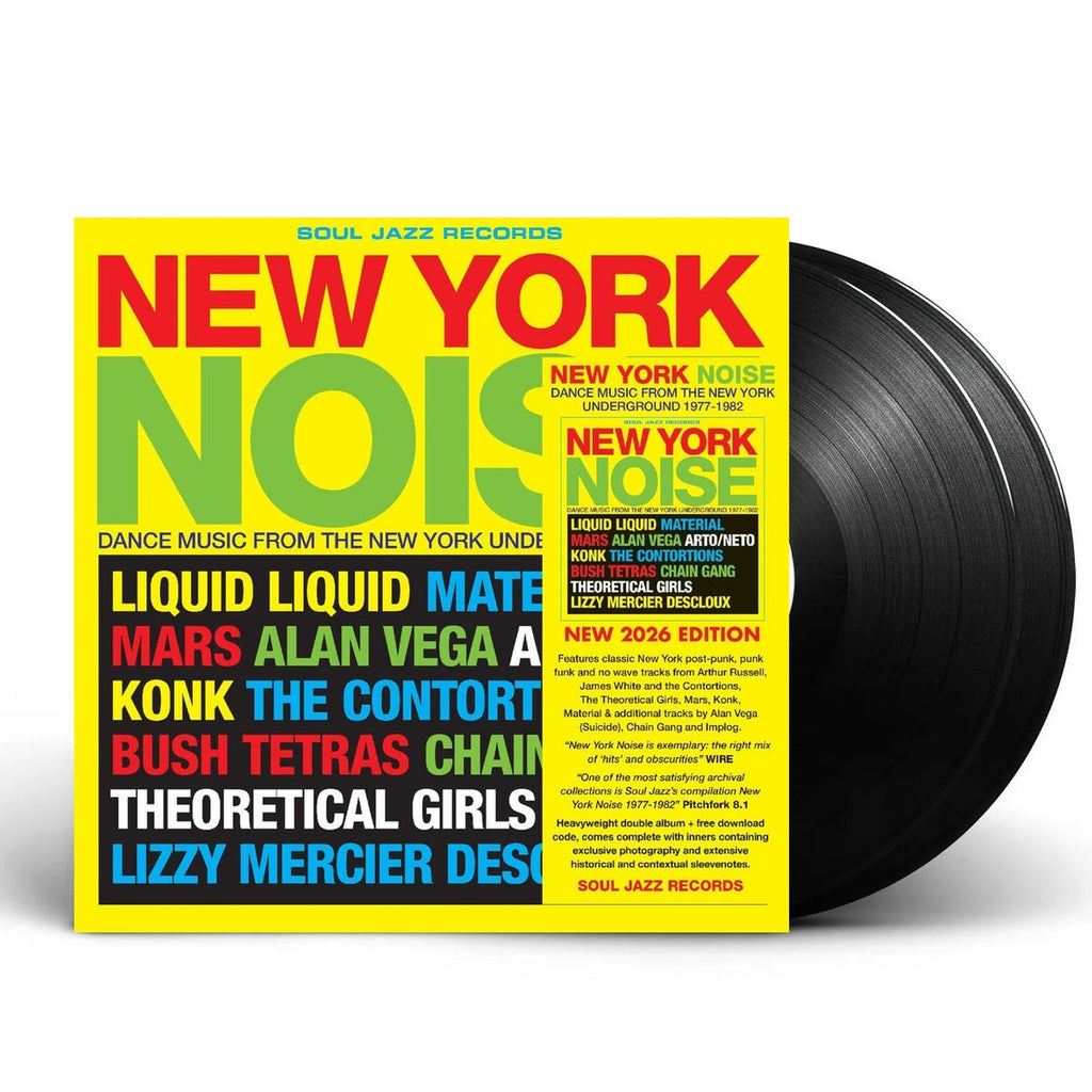 Soul Jazz Records Presents – New York Noise: Dance Music From the New York Underground 1978-82 (2-LP Vinyl) Vinyl Record