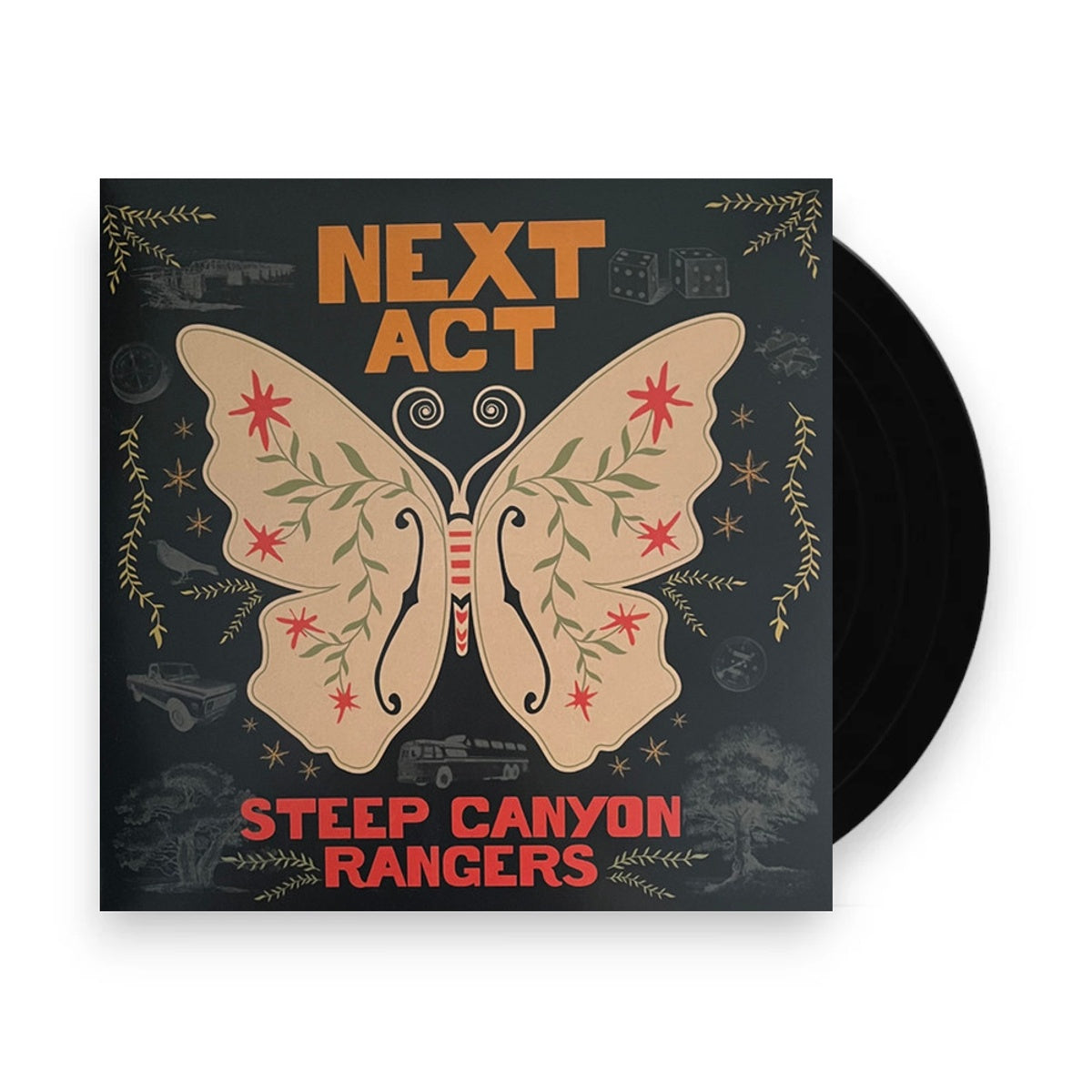 Steep Canyon Rangers – Next Act (Maroon Vinyl LP) Vinyl Record