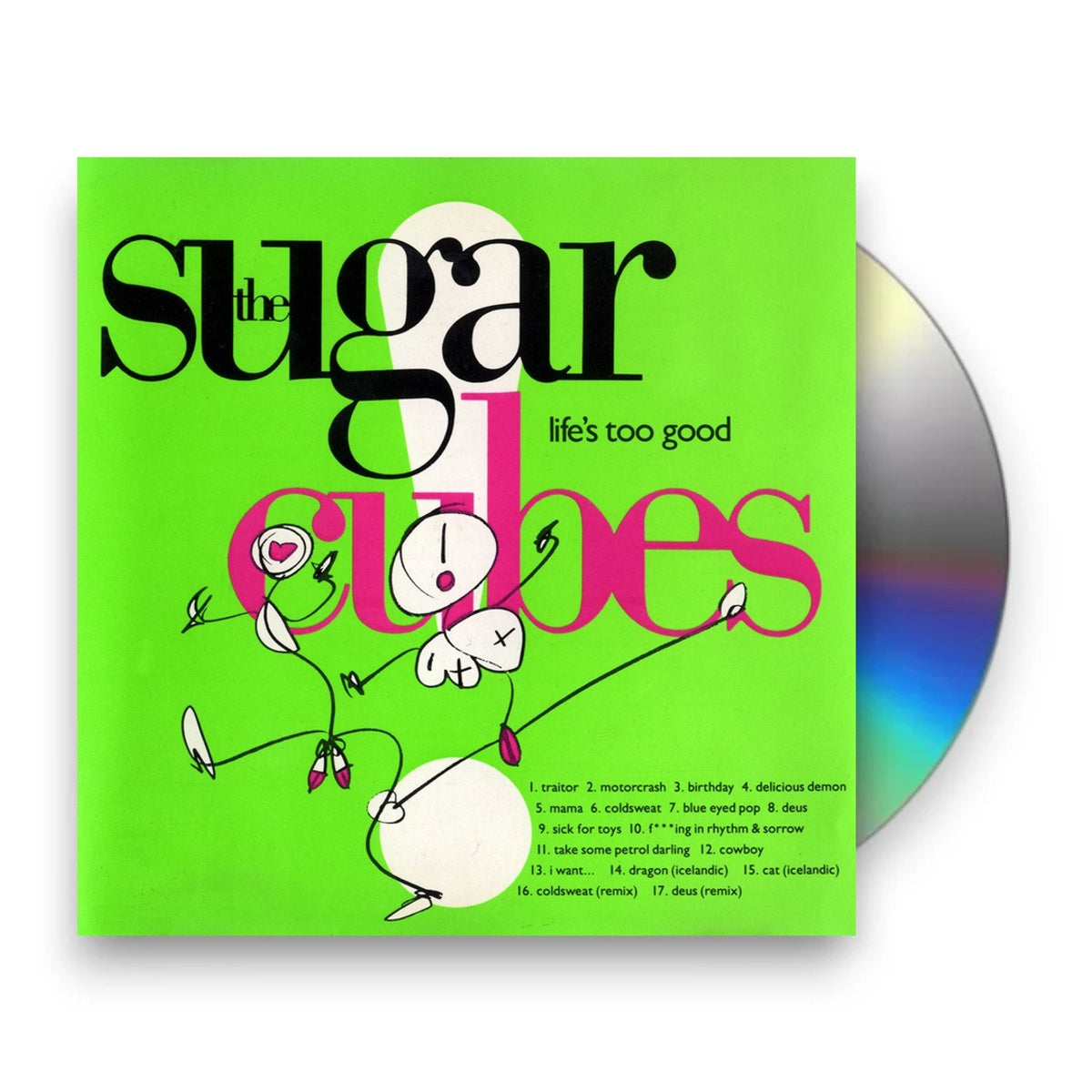 The Sugarcubes – Life's Too Good Music CD