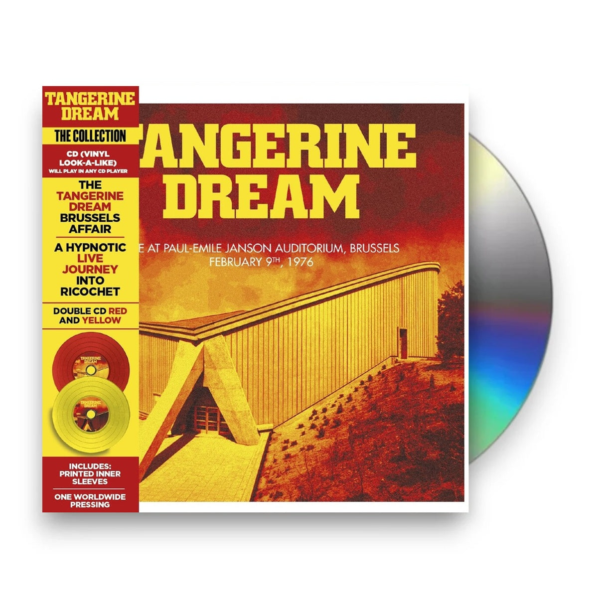 Tangerine Dream – Brussels 1976 Music CD