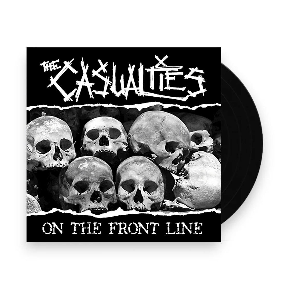 The Casualties – On The Front Line (LP Vinyl) Vinyl Record