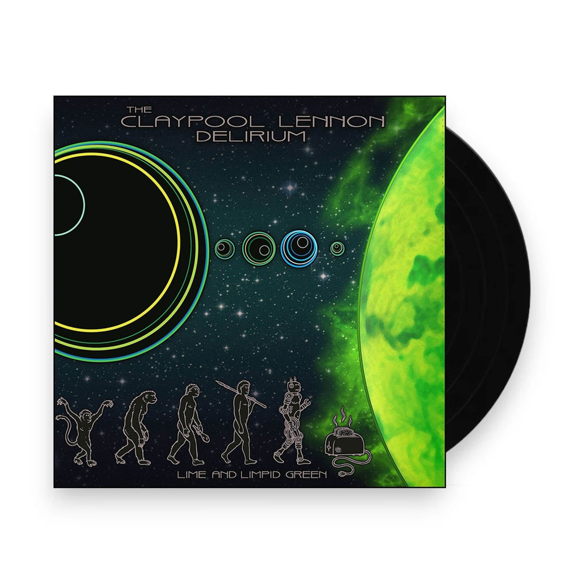 The Claypool Lennon Delirium – Lime And Limpid Green (LP Vinyl) Vinyl Record