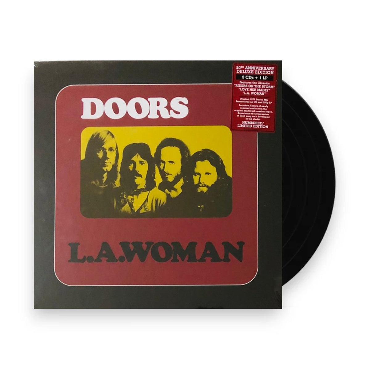 The Doors – L.A. Woman: 50th Anniversary (3-CD & LP Vinyl) Vinyl Record