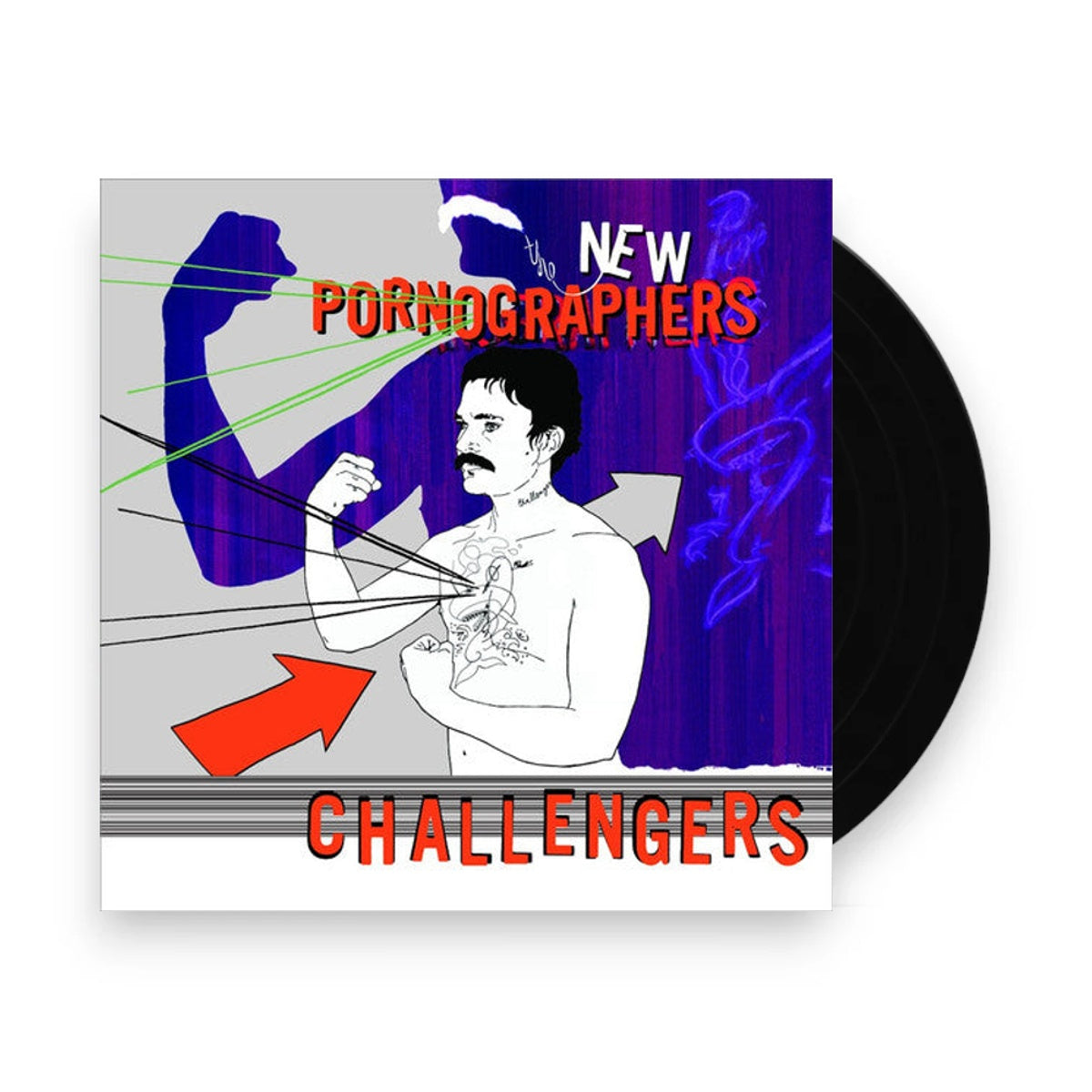 The New Pornographers – Challengers (LP Vinyl) Vinyl Record