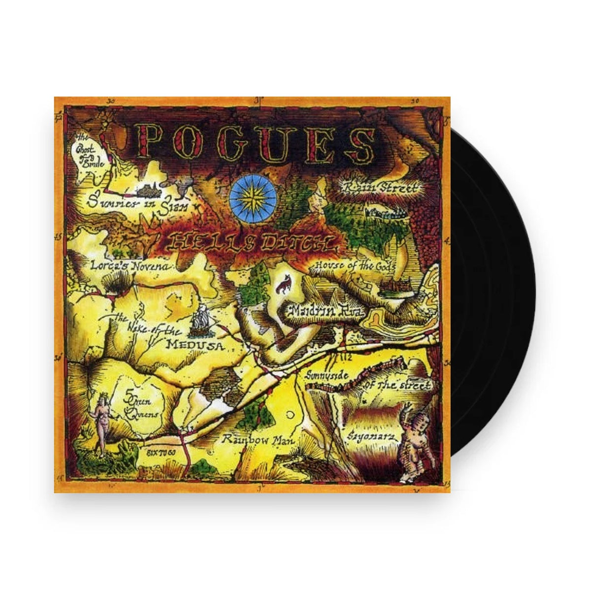The Pogues – Hell's Ditch (LP Vinyl) Vinyl Record