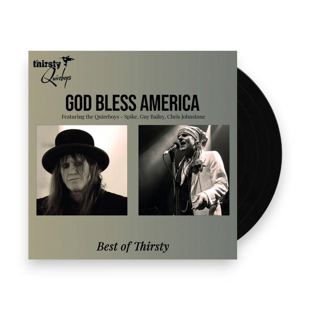 Thirsty Quireboys – God Bless America - Best of Thirsty (LP Vinyl) Vinyl Record