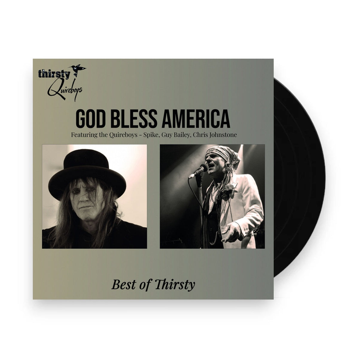 Thirsty Quireboys – God Bless America - Best of Thirsty (LP Vinyl) Vinyl Record