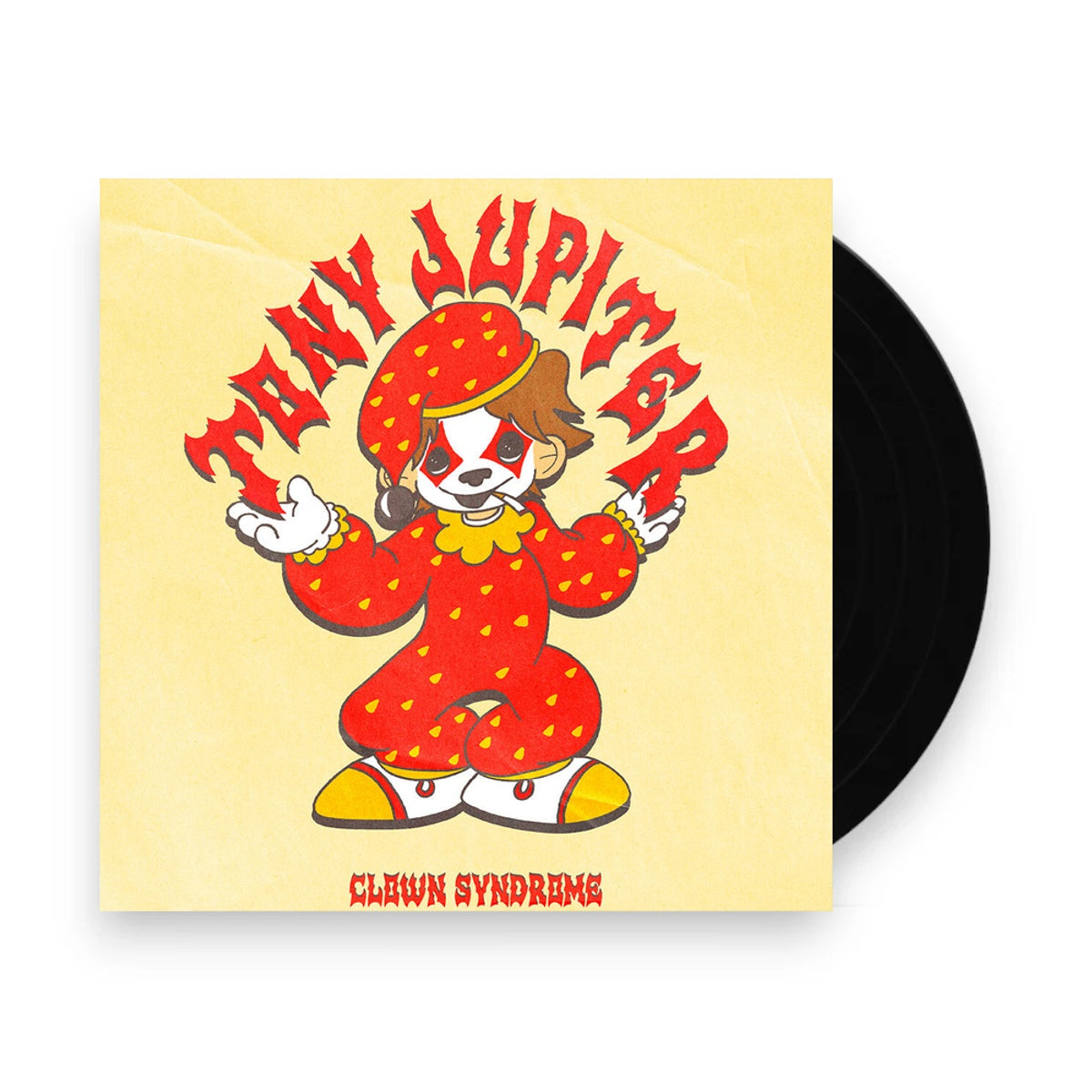Tony Jupiter – CLOWN SYNDROME (Red LP Vinyl) Vinyl Record