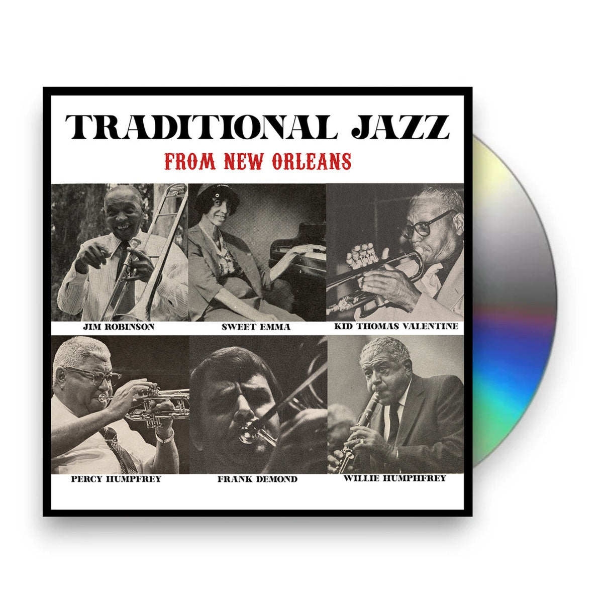 Traditional Jazz From New Orleans Music CD